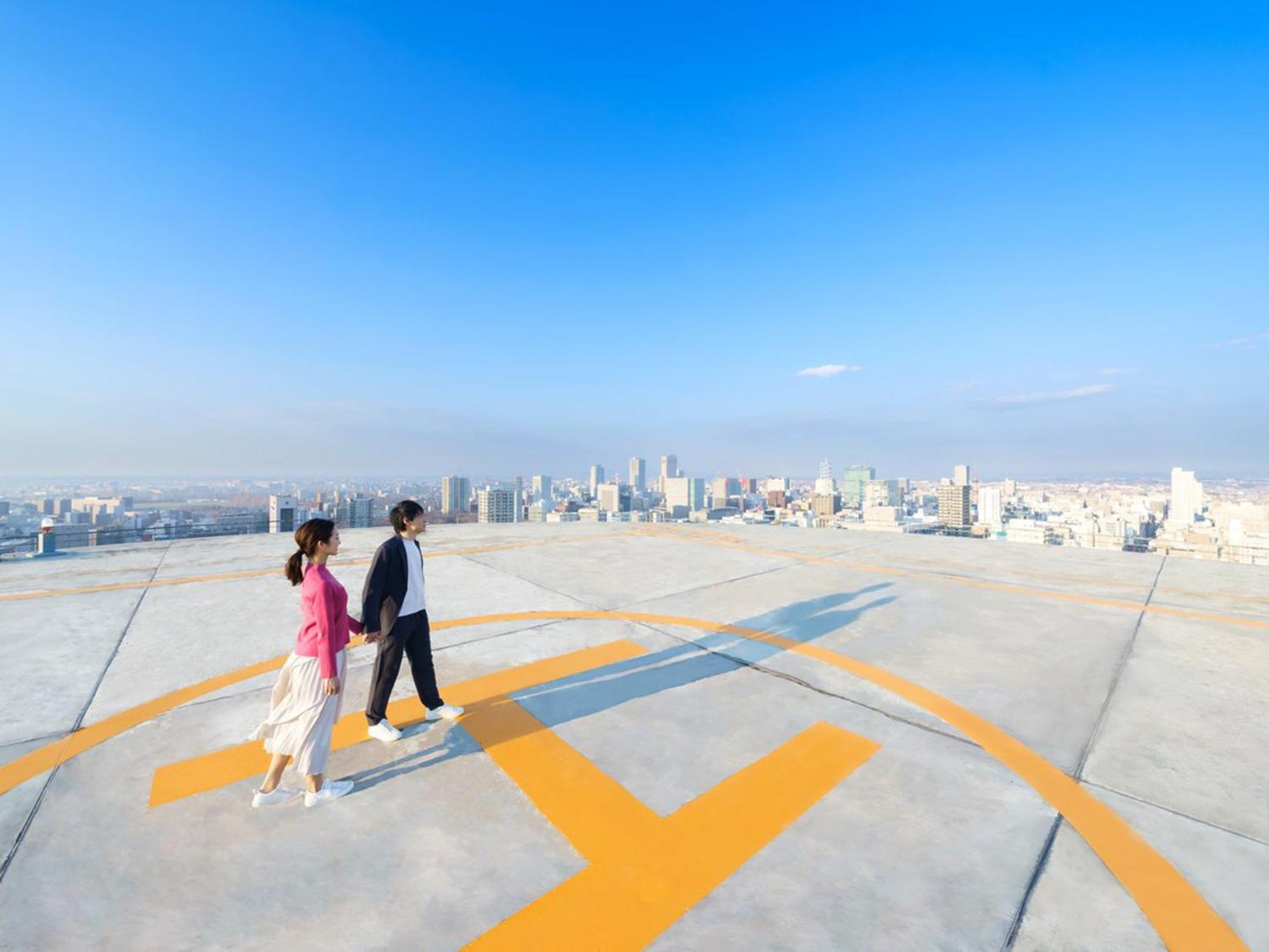 Sapporo Prince Hotel מראה חיצוני תמונה Helipad