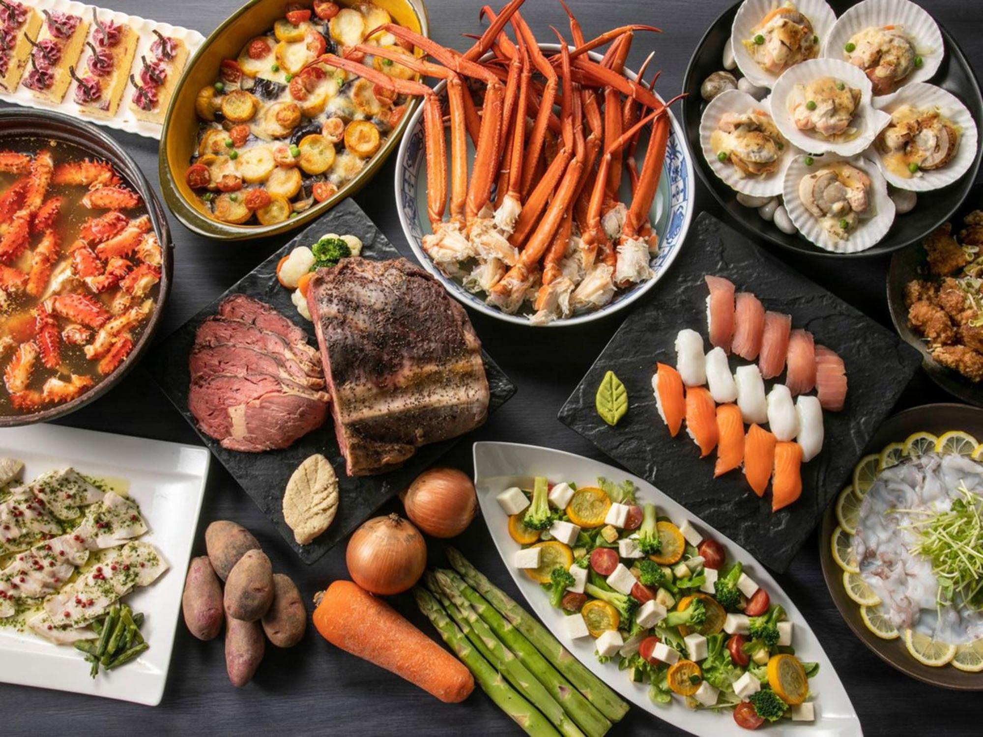 Sapporo Prince Hotel מראה חיצוני תמונה A selection of New England cuisine